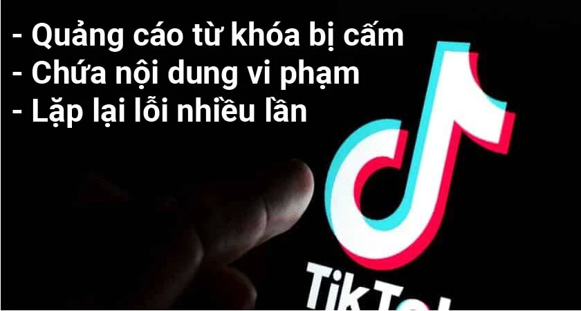 tài khoản TikTok bị vô hiệu hóa