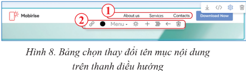 1. Giới thiệu thanh điều hướng