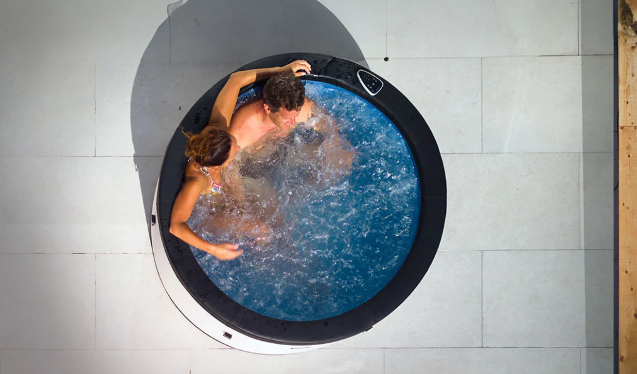 inflatable hot tub not heating