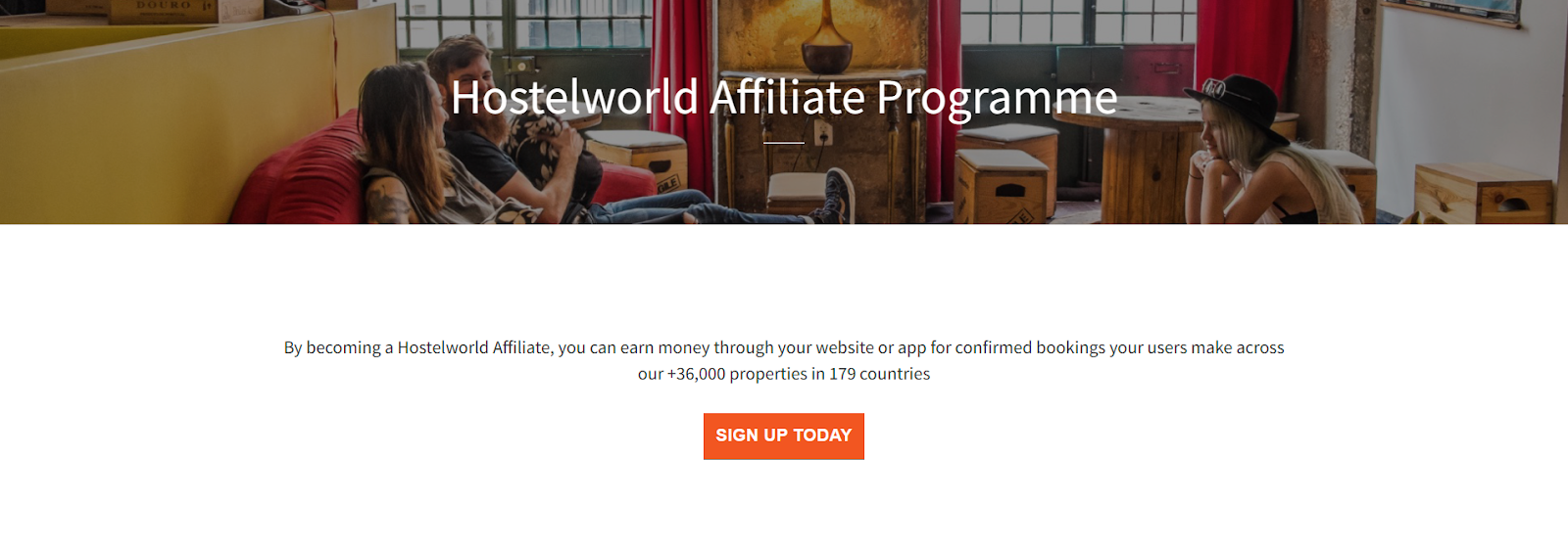 Hostelworld affiliate program