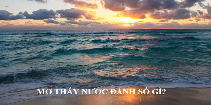 mơ thấy nước đánh số gì