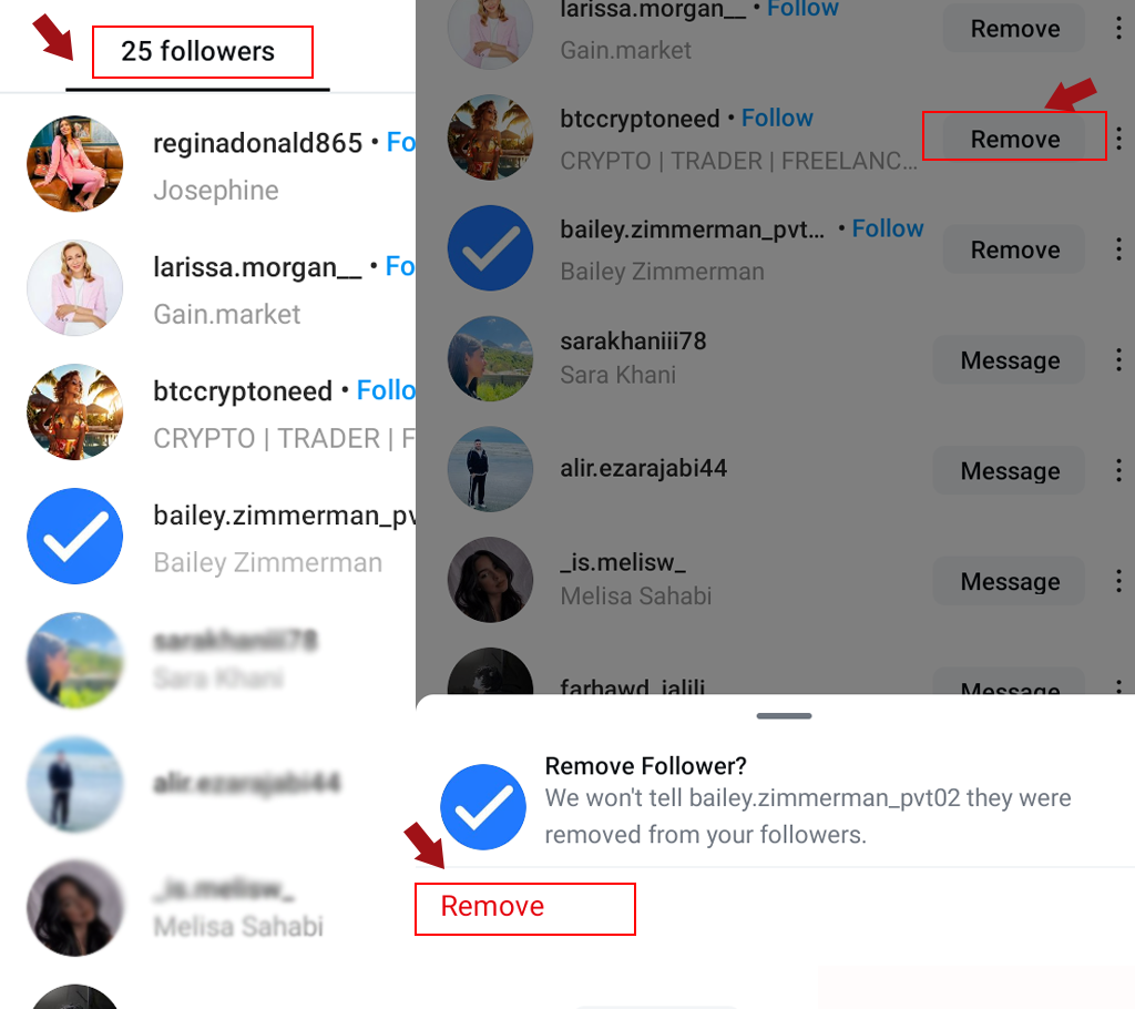 How Do I Remove a Bunch of Followers at Once on Instagram?