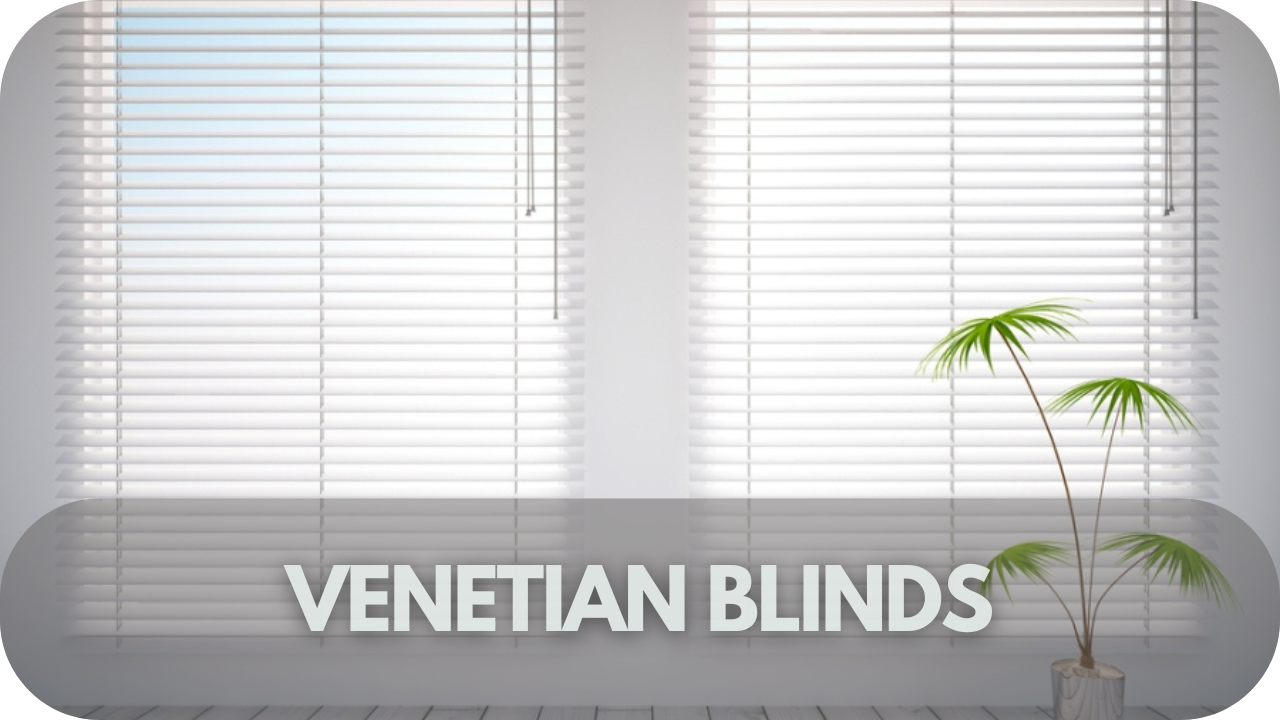 Adjustable Venetian blinds for flexible light control and privacy