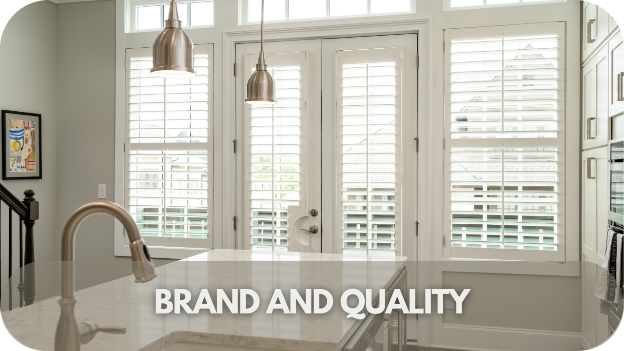 Understand how brand reputation and quality impact the price of indoor blinds, ensuring you get the best value for your investment.