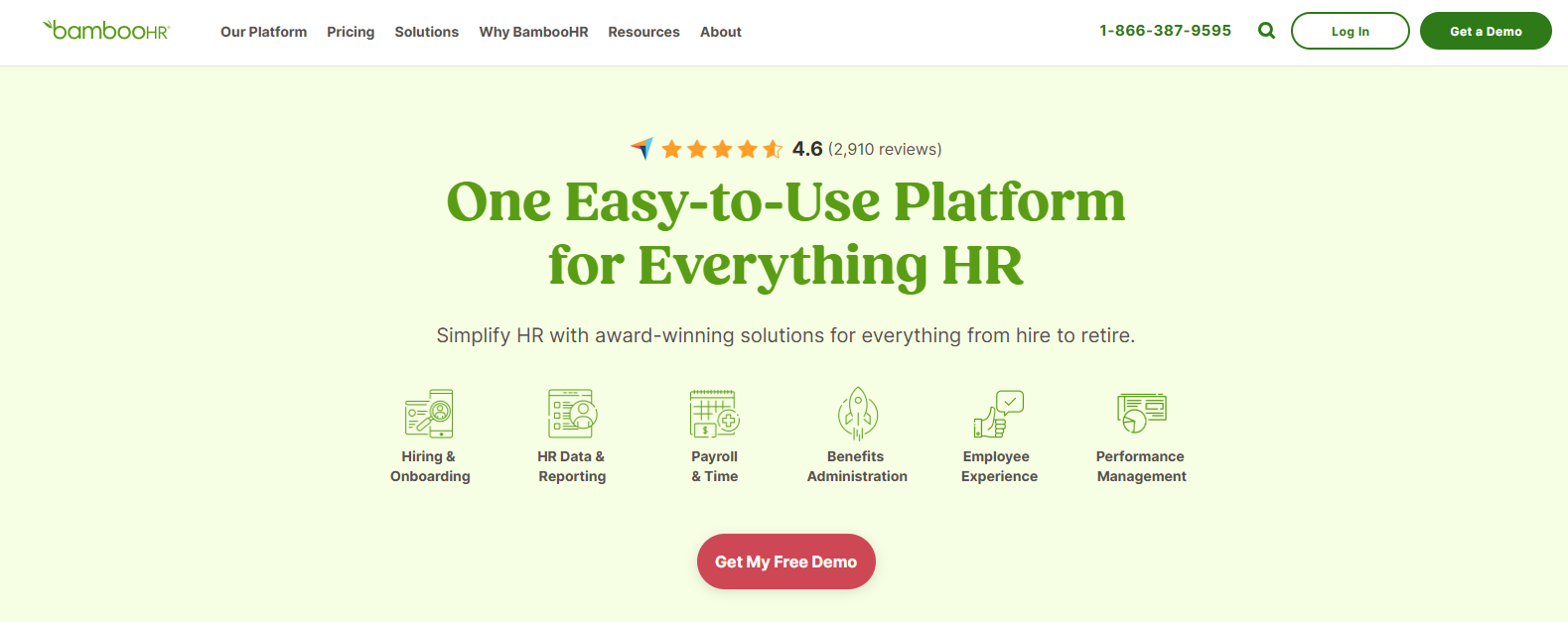 Bamboo HR website