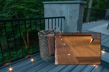 elevating your deck with trex lighting a guide to composite deck illumination recessed decking lights custom built michigan