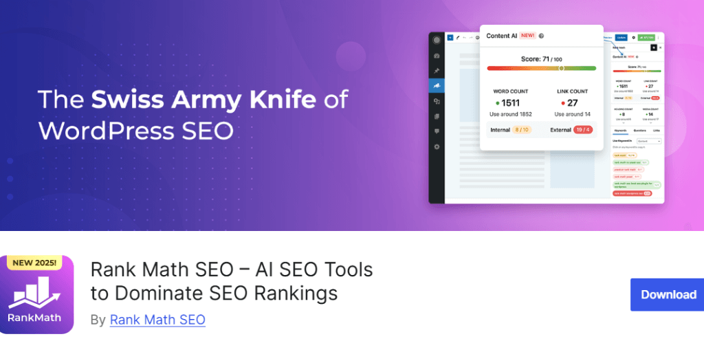 Rank Math SEO