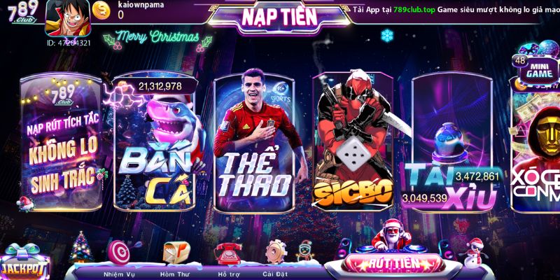 Tải game 789 CLUB giải trí trực tuyến đa dạng