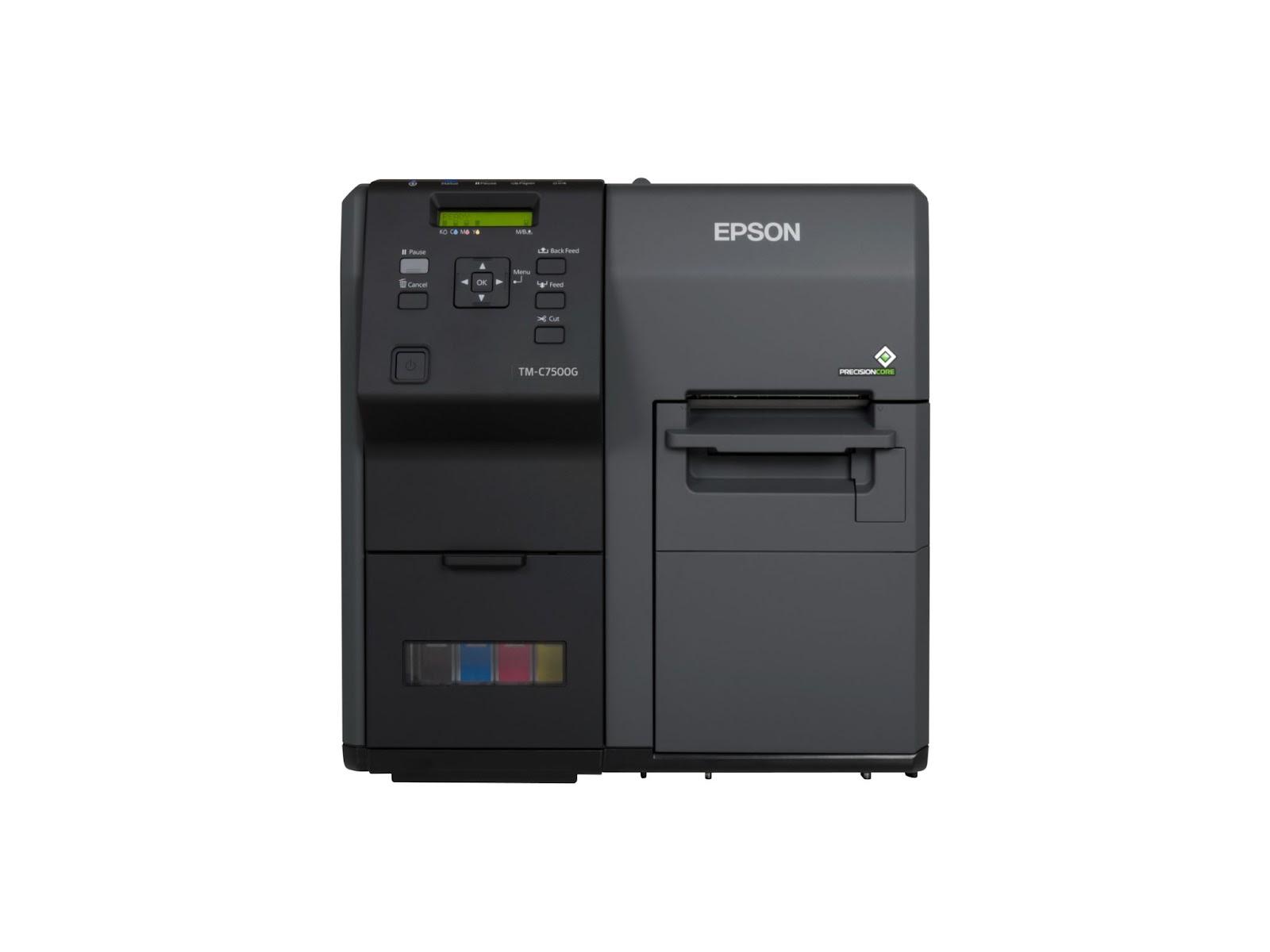 Front view of the epson c7500G