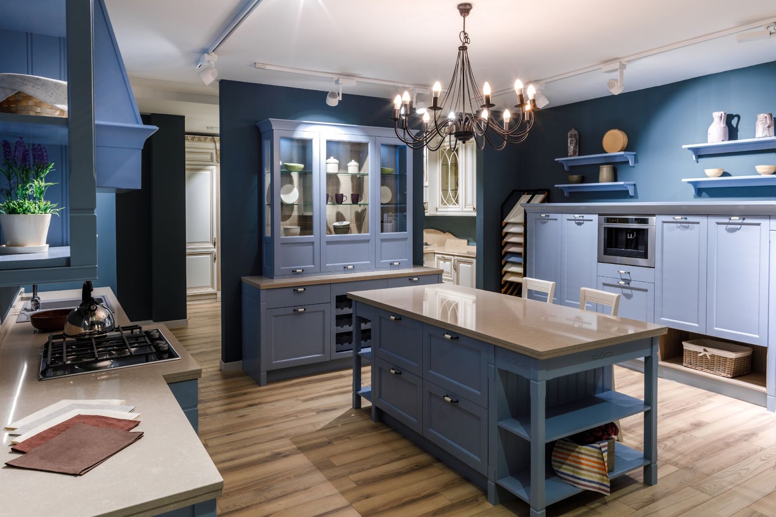 blue kitchen cabinets, rta cabinets