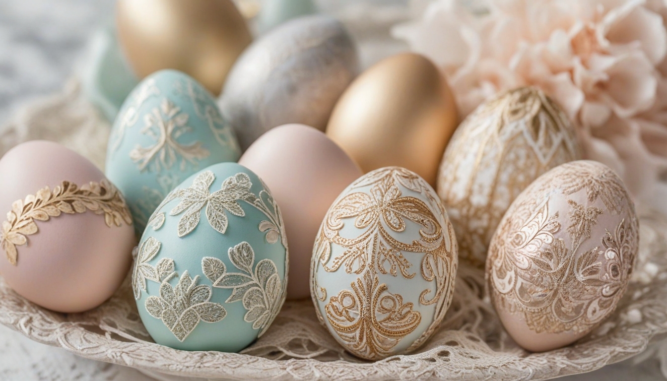 Elegant & Chic Easter Egg Decorations