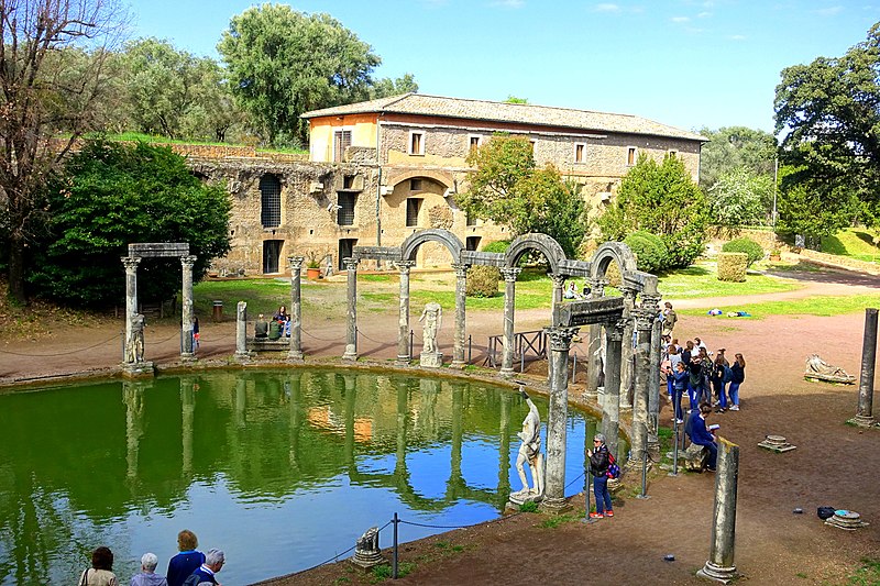 Vandaag een bezoek gebracht aan Villa Adriana