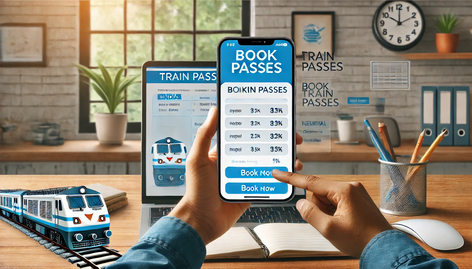 Book Train Passes for Frequent Travel