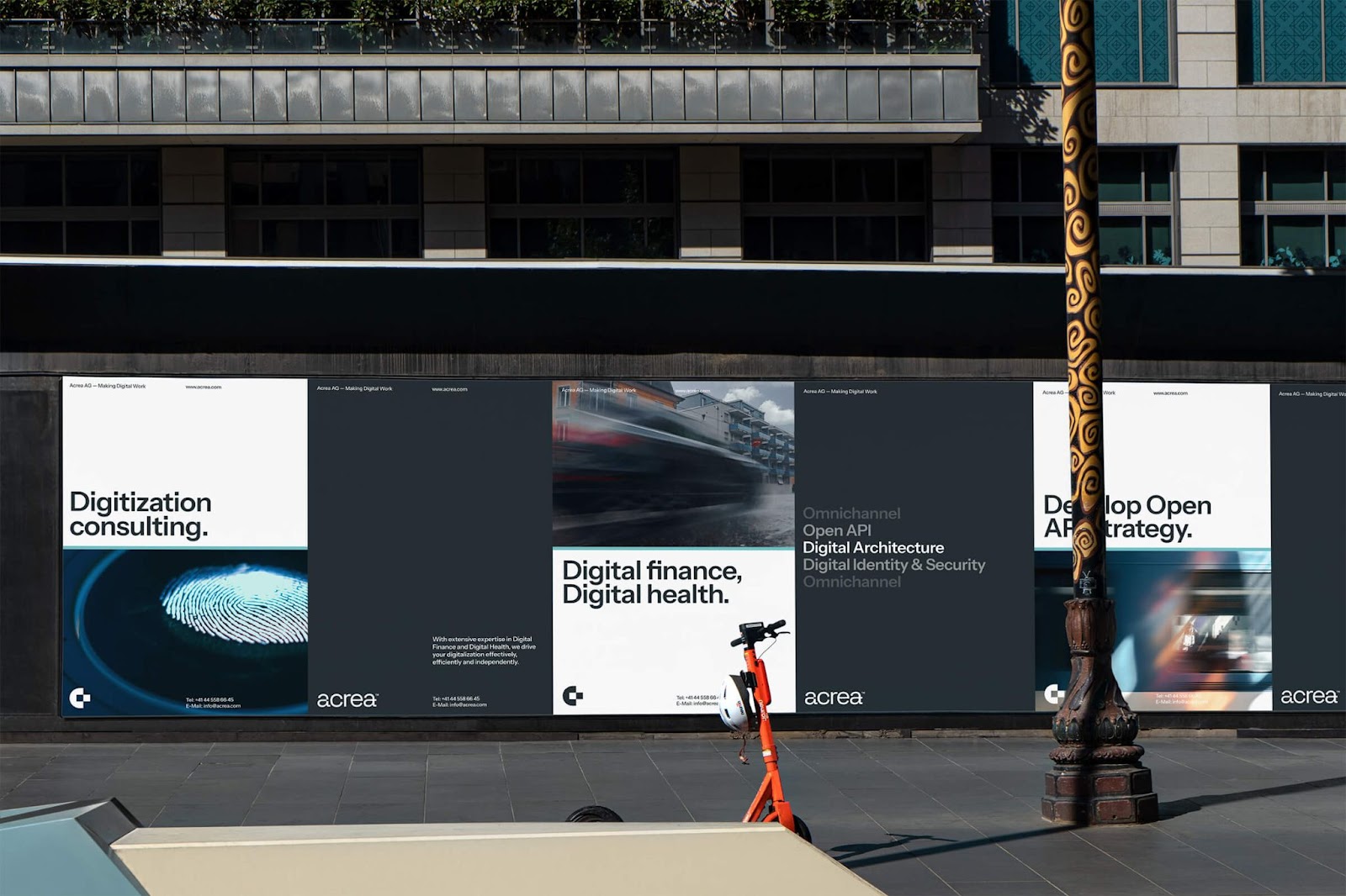 Image from the SCrafting Visual Identity: Acrea's Digital Transformation Journey article on Abduzeedo