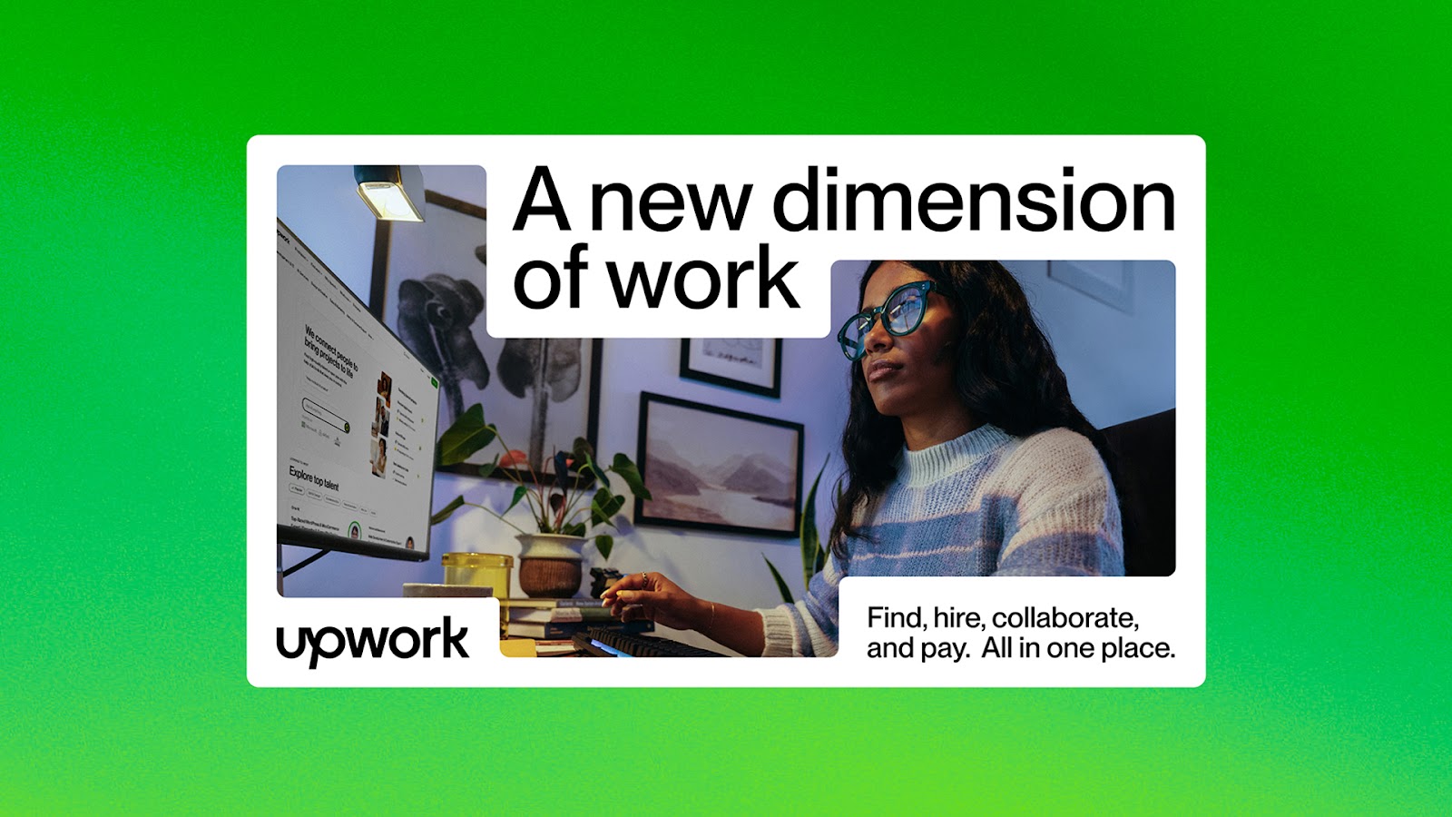 Artifact from the Upwork’s New Visual Identity Redefines the Future of Branding article on Abduzeedo