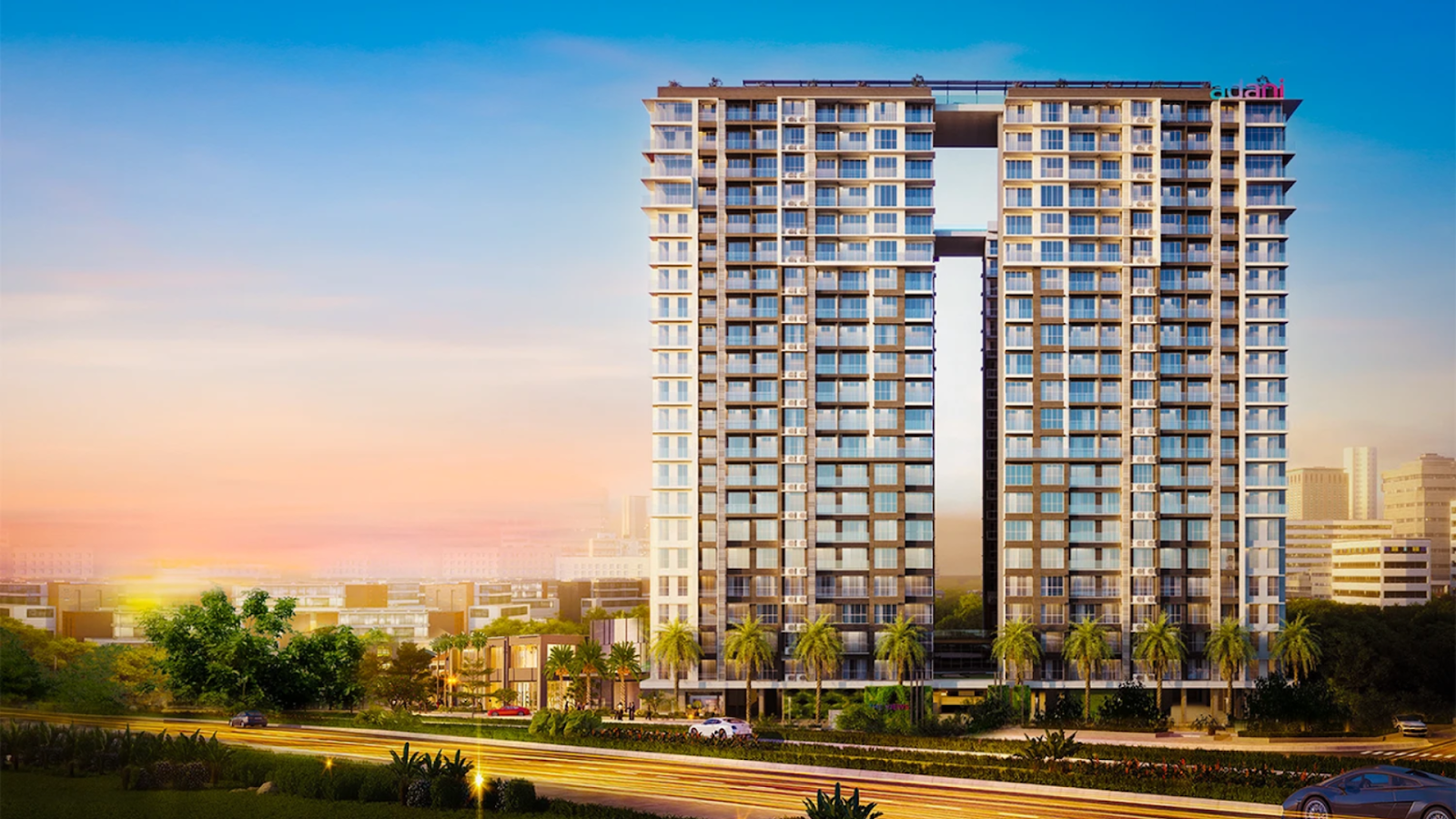 An overview of Adani Triumph Kanjurmarg.