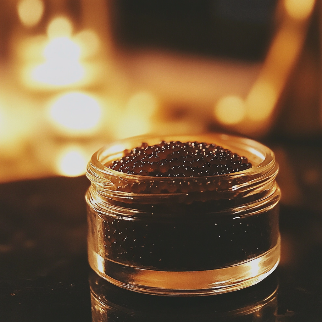 A jar of caviar | Source: Midjourney