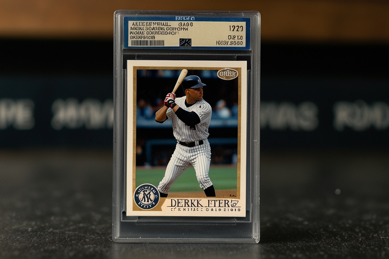 19992 Draft Pick Derek Jeter Card