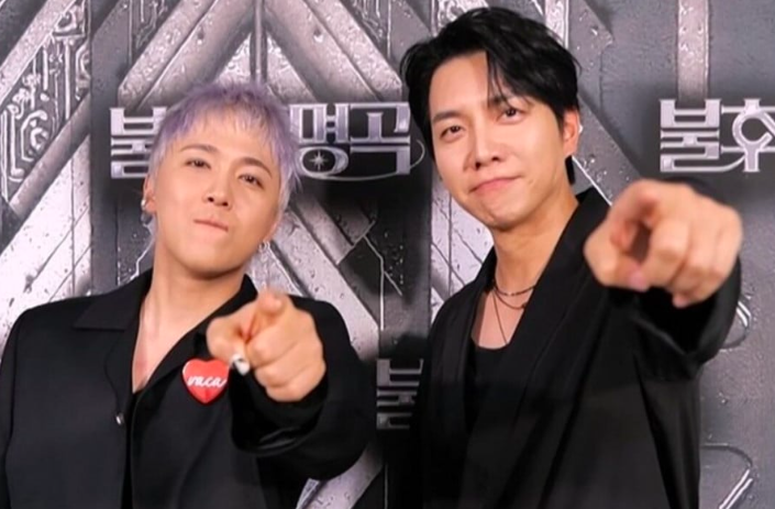This contains an image of Lee Seung Gi and FTISLAND Lee Hongki Team Up for Big Performance