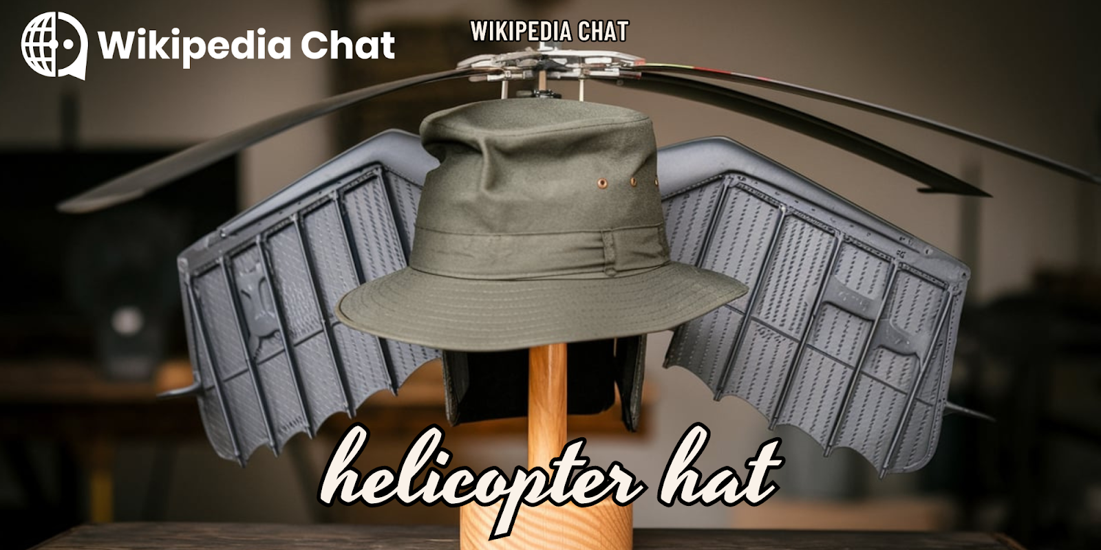 helicopter hat