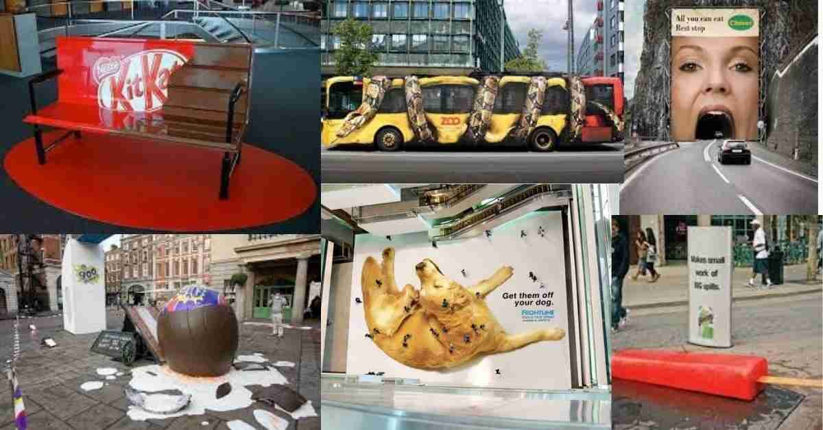 Guerilla Marketing campaigns