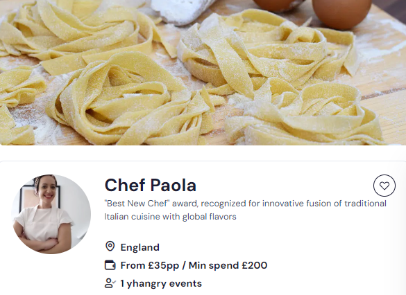 manchester cooking classes with chef paola