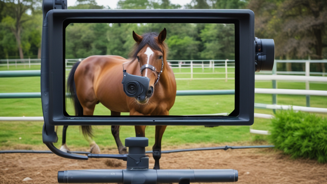 Capturing horse video footage