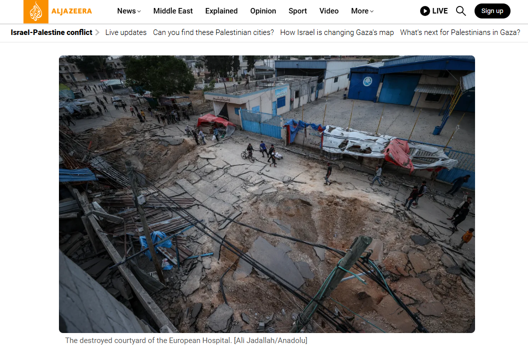 Dozens Killed in Israeli Airstrike on European Hospital