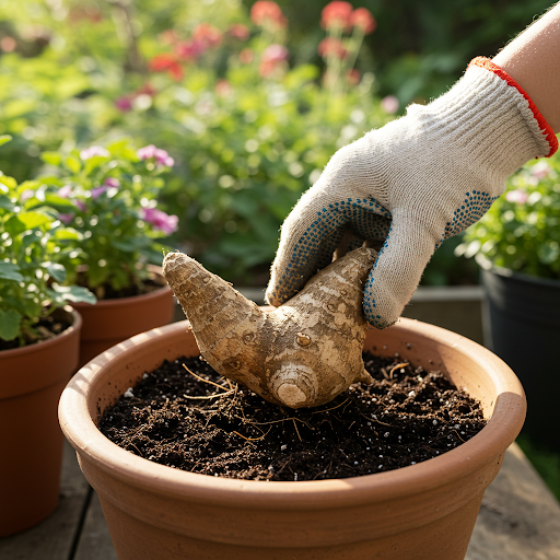 Selecting and Preparing Konjac Tubers or Corms for Planting