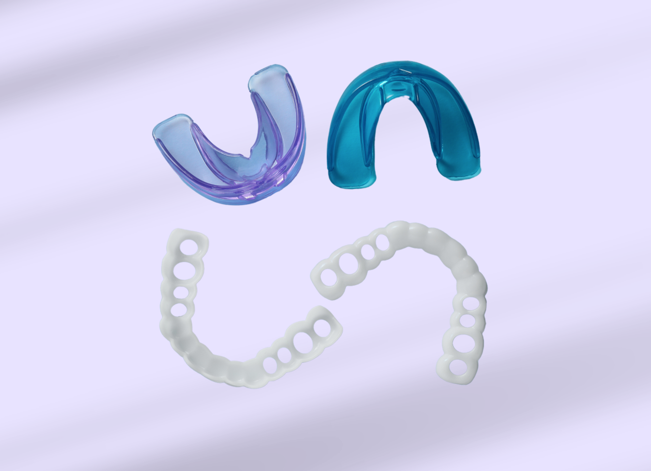 Different types of mouthgards