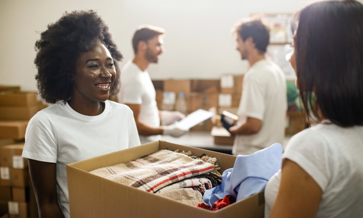 A K12 alumni volunteering themselves for their school to help give back to their community.