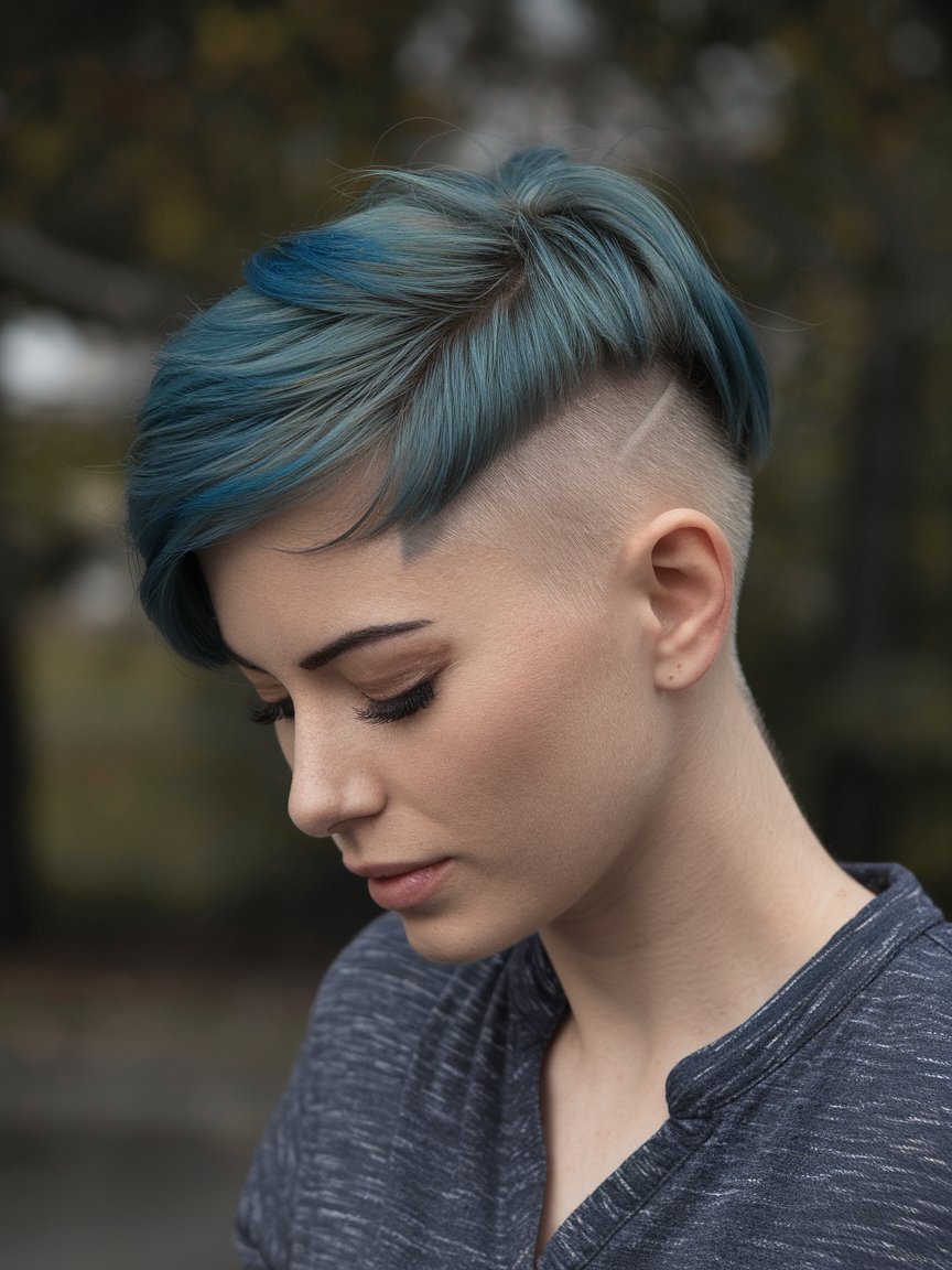 78. Stacked and Undercut Pixie