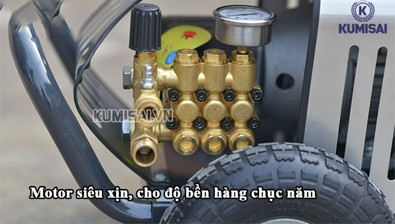 Độ bền máy rửa xe cao áp Lutian 1750PSI - 3T4 lên đến hàng chục năm