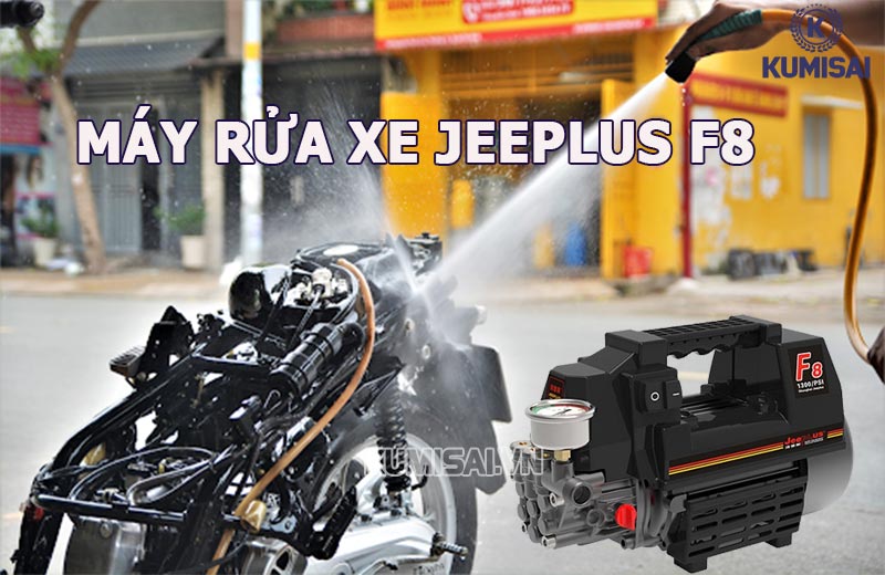 Chọn mua máy bơm rửa xe Jeeplus F8 tại cửa hàng uy tín