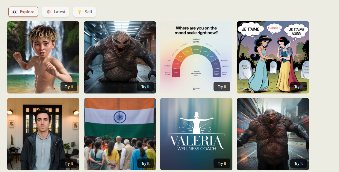 Best AI Tools in 2025 - Screenshot of Ideogram AI Image Generator