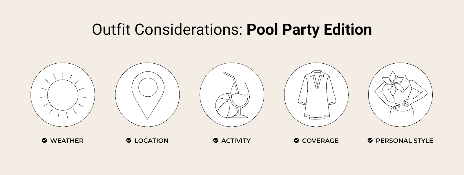 Outfit Considerations: Pool Party Edition