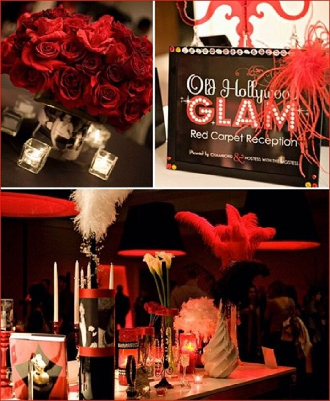 red carpet high school graduation party idea