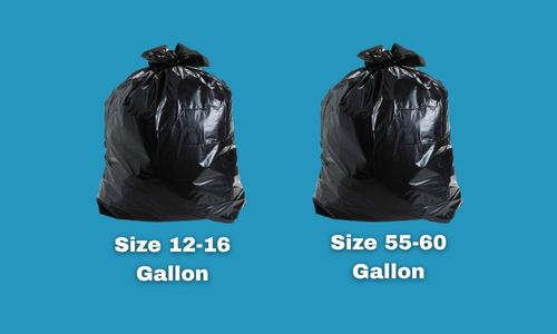 how big is an industrial trash bag