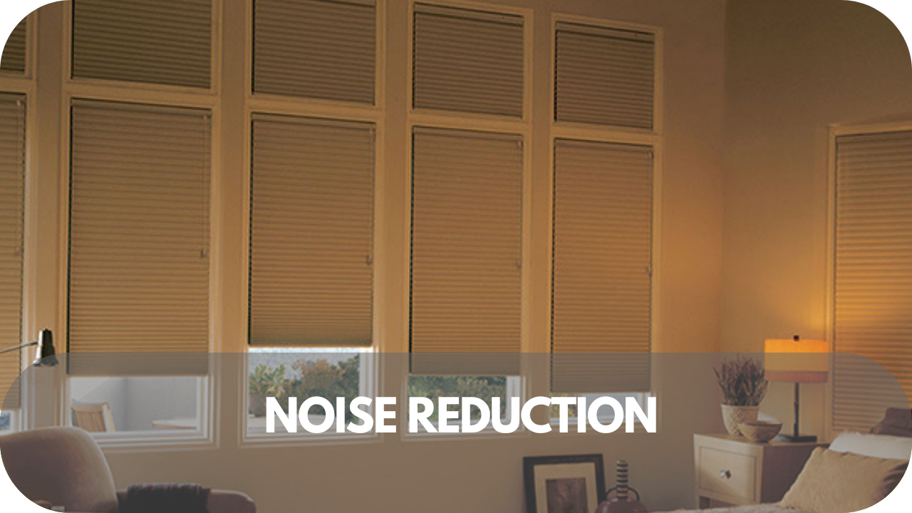 Noise reduction benefits of blackout blinds vs curtains