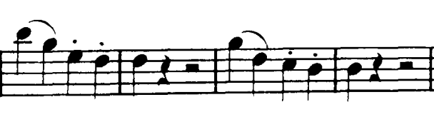 repeated pitches in solo