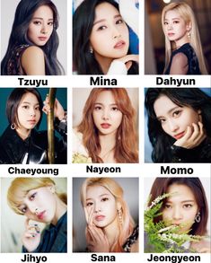 This contains an image of Twice members