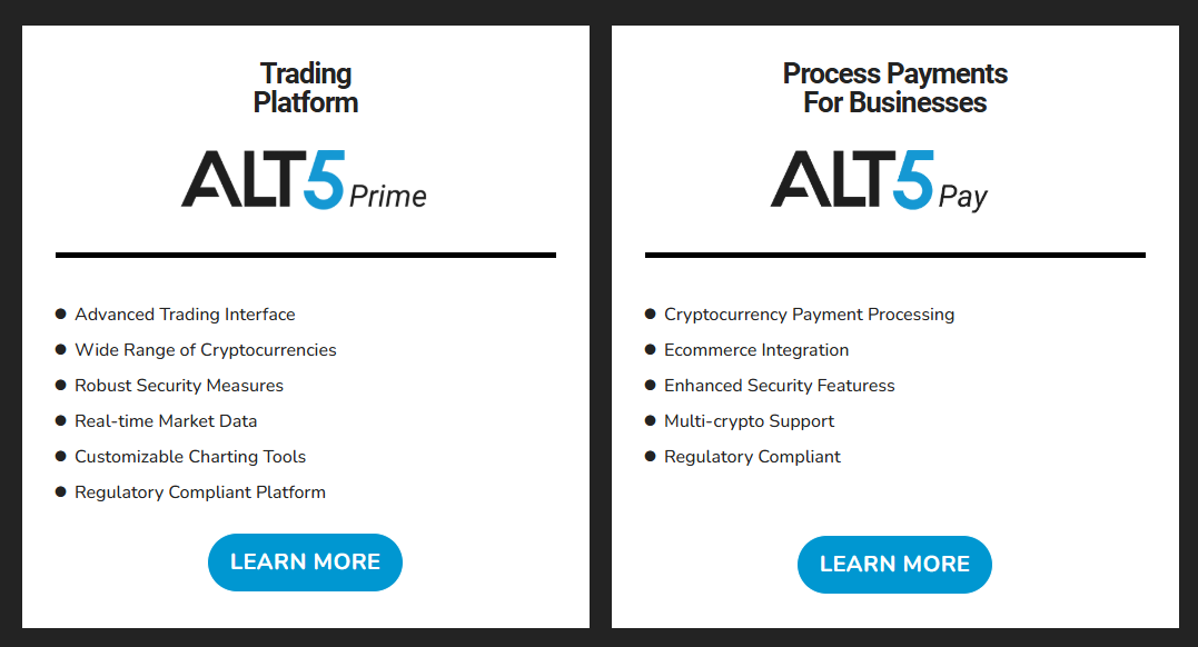 ALT5 products