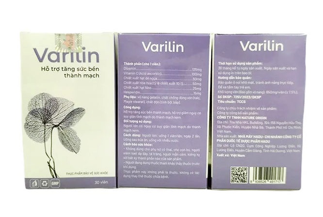 Varilin giãn tĩnh mạch có tốt không