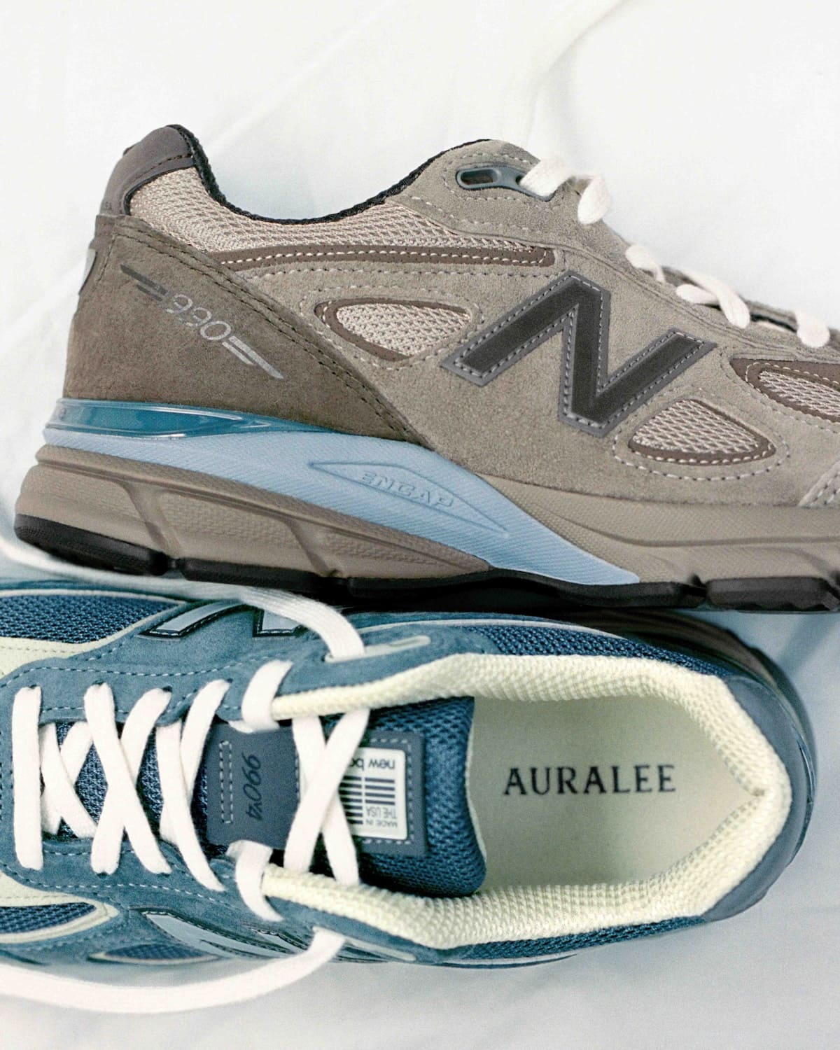 AURALEE × New Balance MADE in USA 990v4