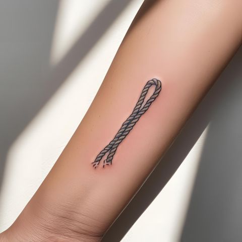 Broken Rope Tattoo