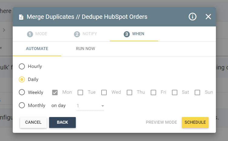 automate hubspot orders