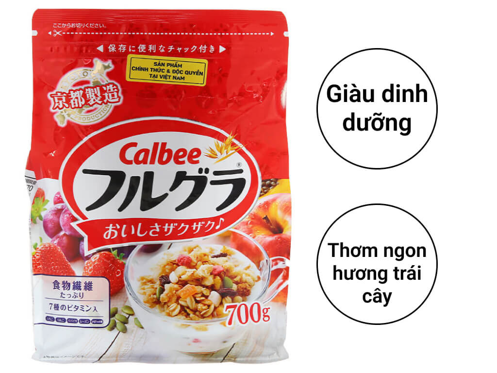 Ngũ cốc Calbee 750g vị tổng hợp – Khám Phá Hương Vị và Lợi Ích