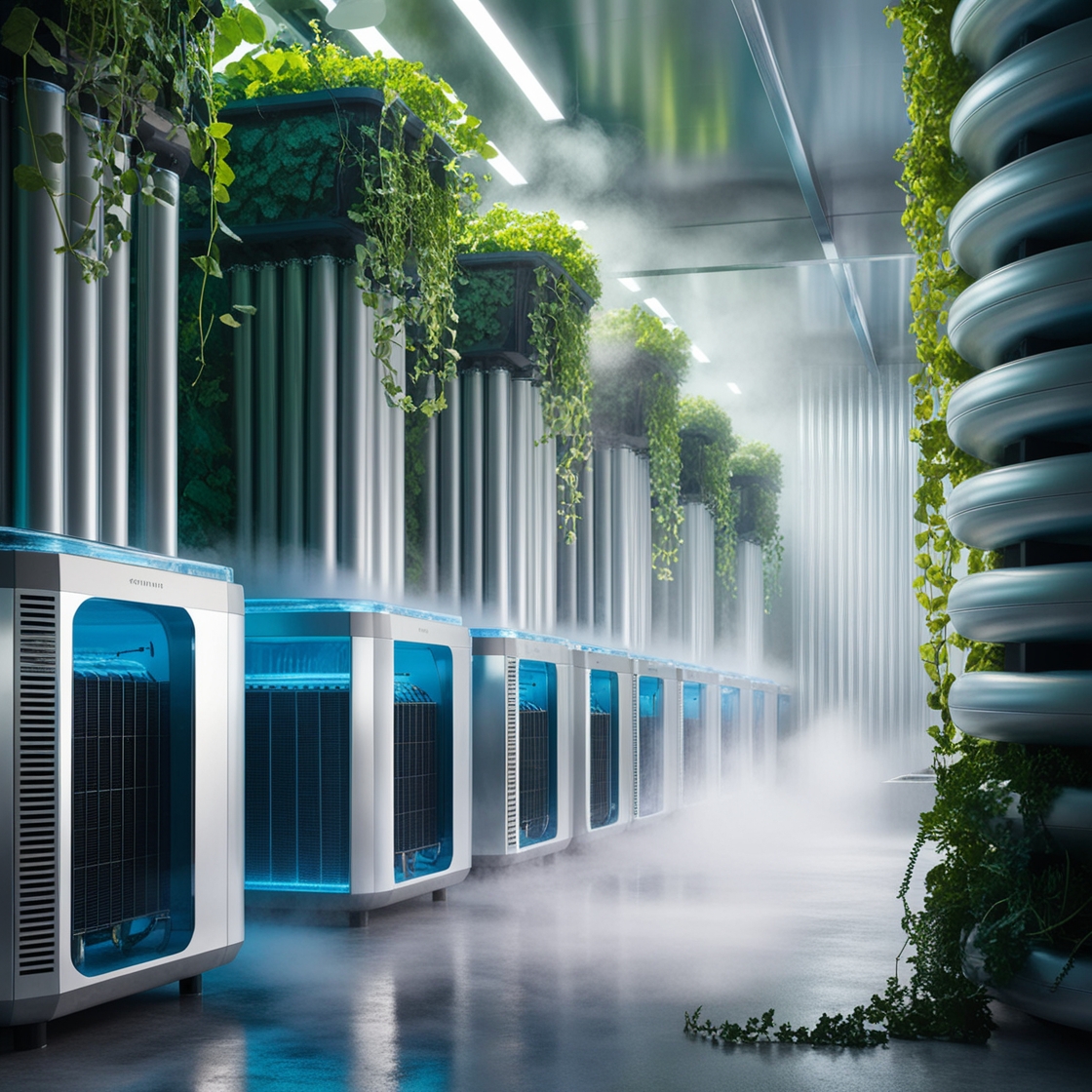 Chiller requirements for aeroponics