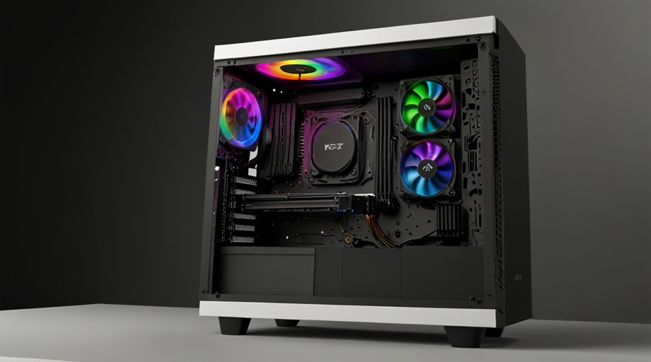 does nzxt f280 rgb core fit in h6 flow