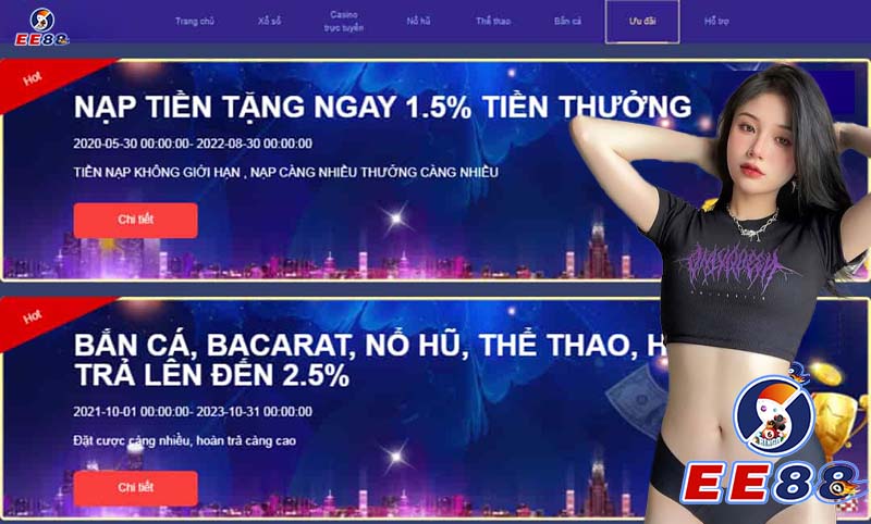 Hướng dẫn các hình thức nạp tiền EE88